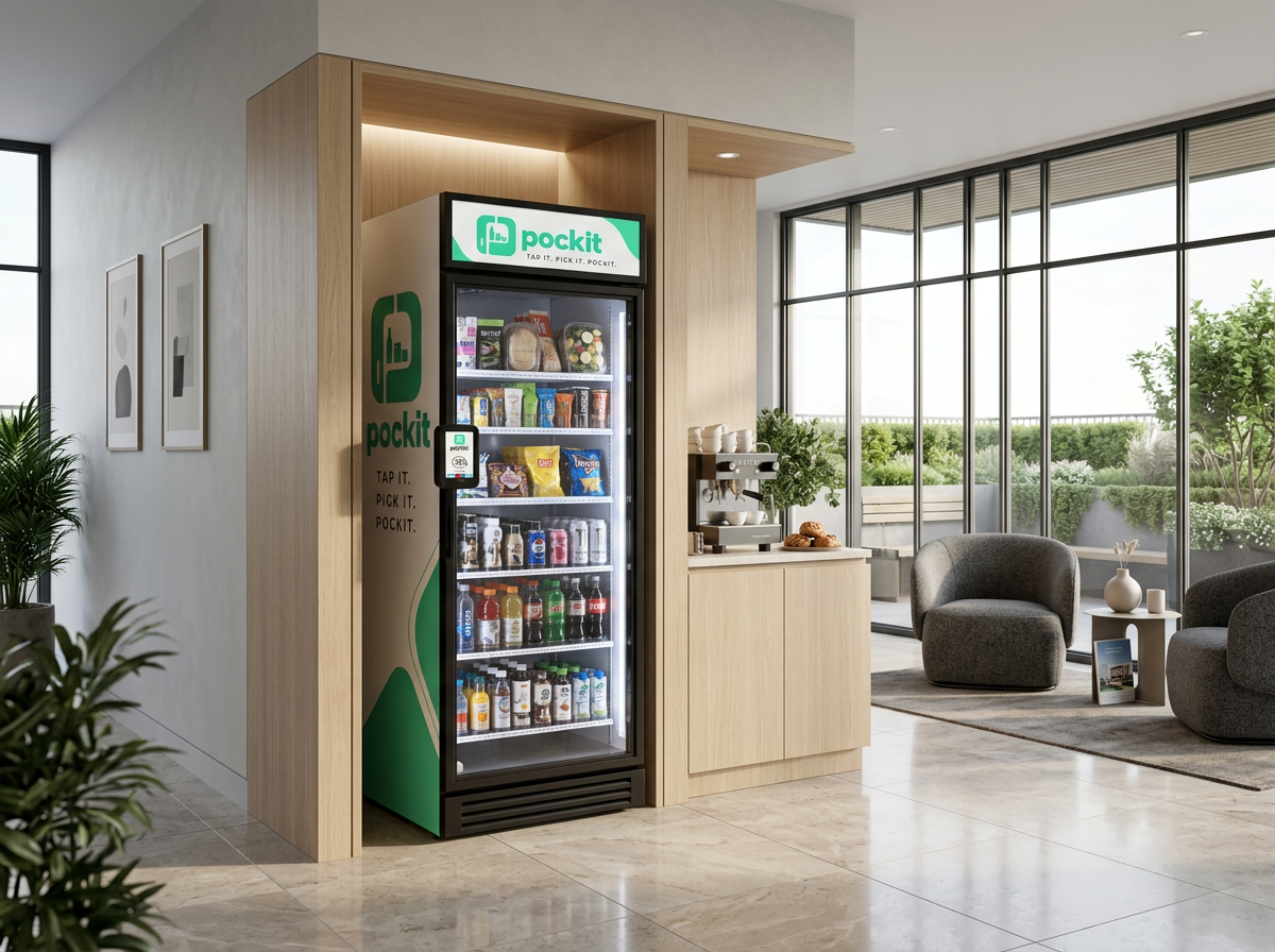 A Better Amenity. Without More Work.: Pockit manages the retail experience while your property delivers a more useful, modern amenity.
